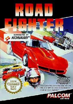 Road Fighter (Europe) box art